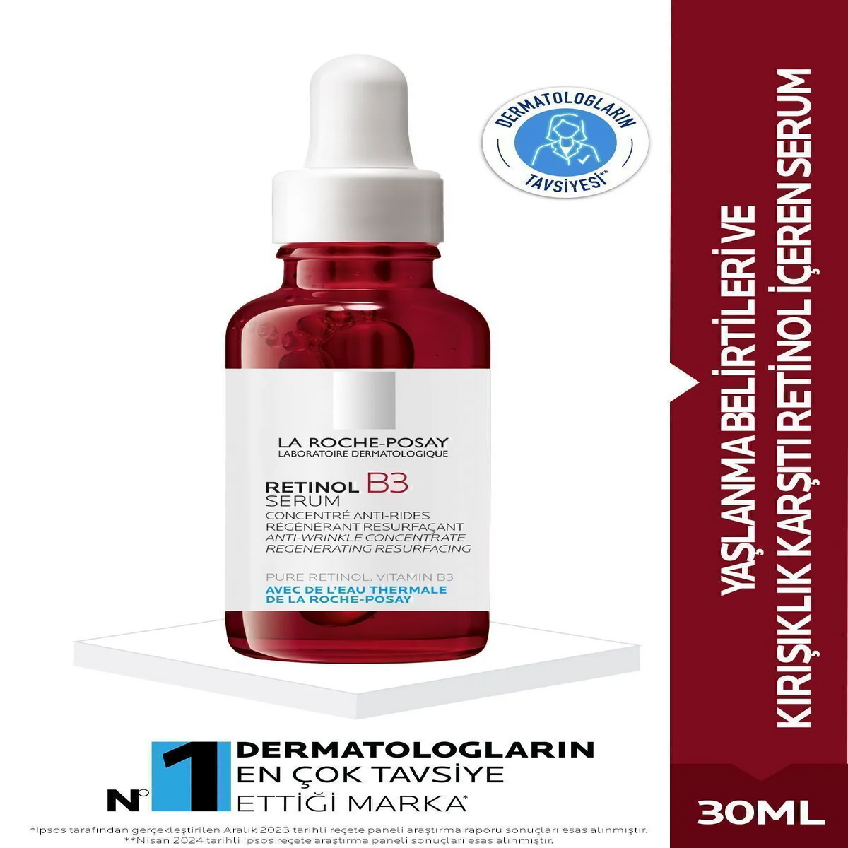 La Roche Posay Retinol B3 Kırışıklık Karşıtı Serum 30 ml