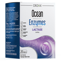 OCEAN ENZYMES LACTASE DAMLA TAKVIYE EDICI GIDA 20 ml şişe
