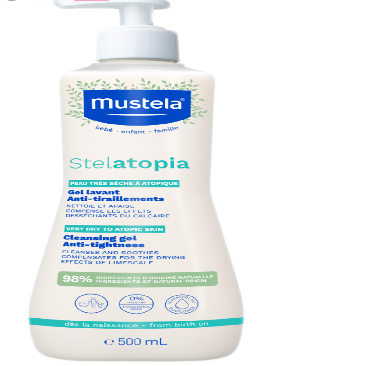 MUSTELA STELATOPIA KREM SAMPUAN 500 ml şişe