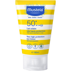 MUSTELA VERY HIGH PROTECTION SUN LOTION - COK YUKSEK KORUMA FAKTORLU GUNES LOSYONU 100 ml tüp