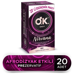 Okey Nirvana Prezervatif 20 Adet