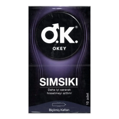 Okey Sımsıkı Prezervatif 10'lu