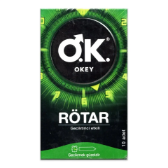 Okey Prezervatif Rötar 10 adet