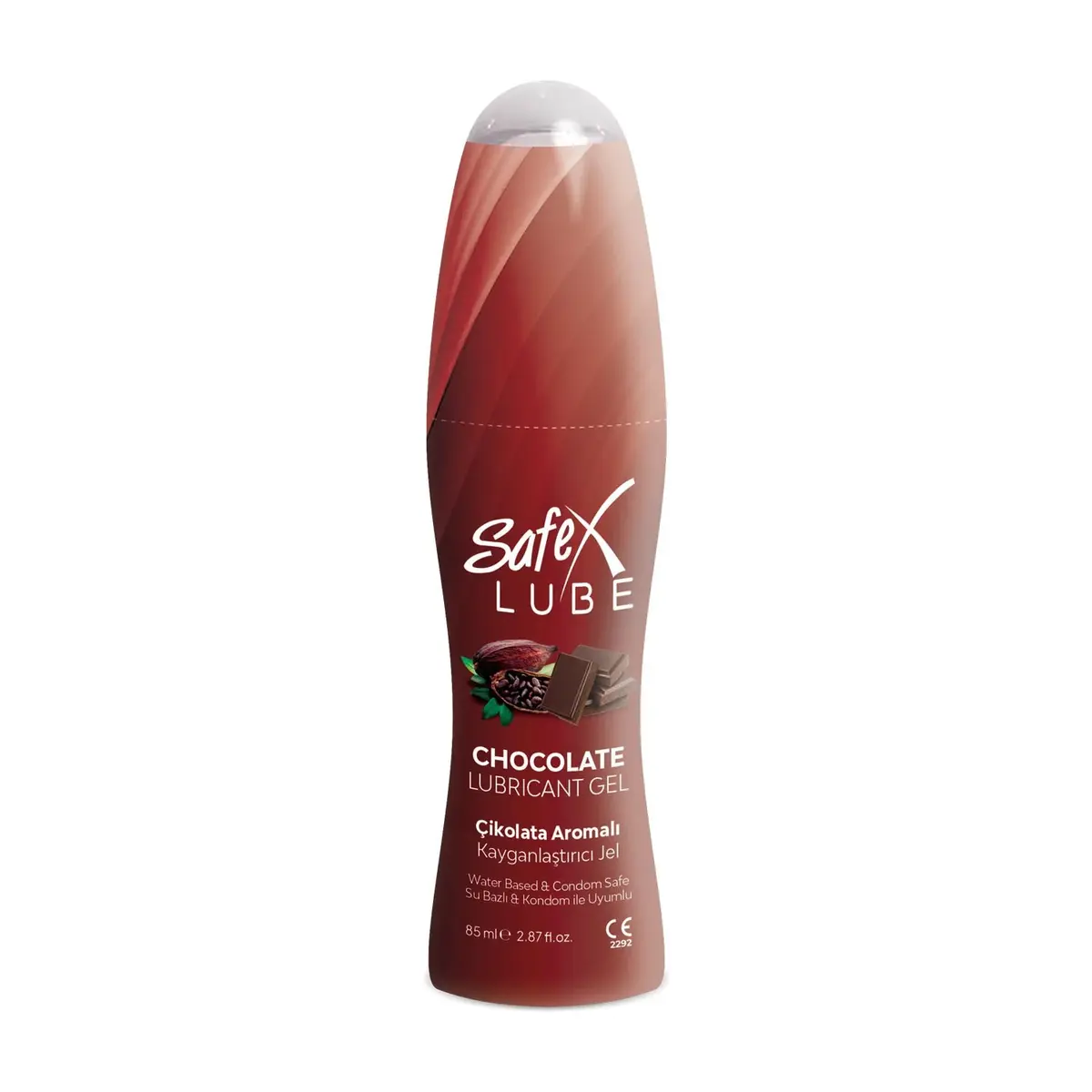 Safex Lube Çikolata Aromalı Kayganlaştırıcı Jel 85 ml