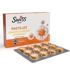 Swiss Bork C Vitamini Portakal Aromalı 16 Pastil