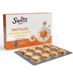 Swiss Bork C Vitamini Portakal Aromalı 16 Pastil