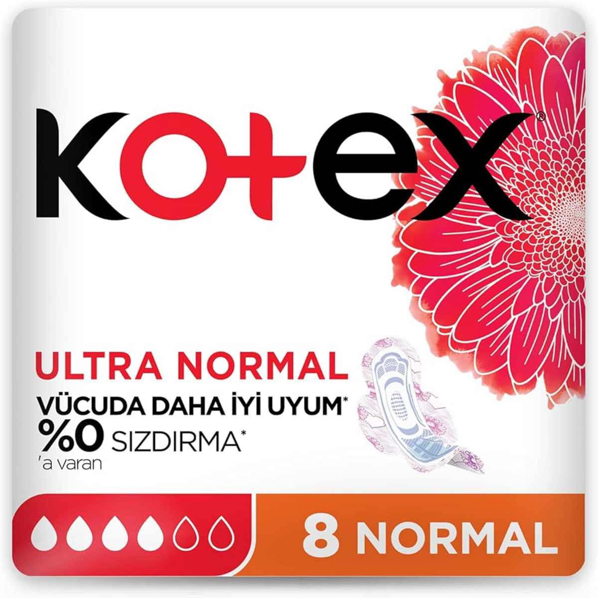 KOTEX ULTRA SİNGLE NORMAL 8 Lİ