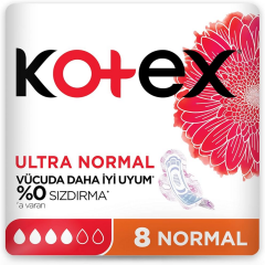 KOTEX ULTRA SİNGLE NORMAL 8 Lİ
