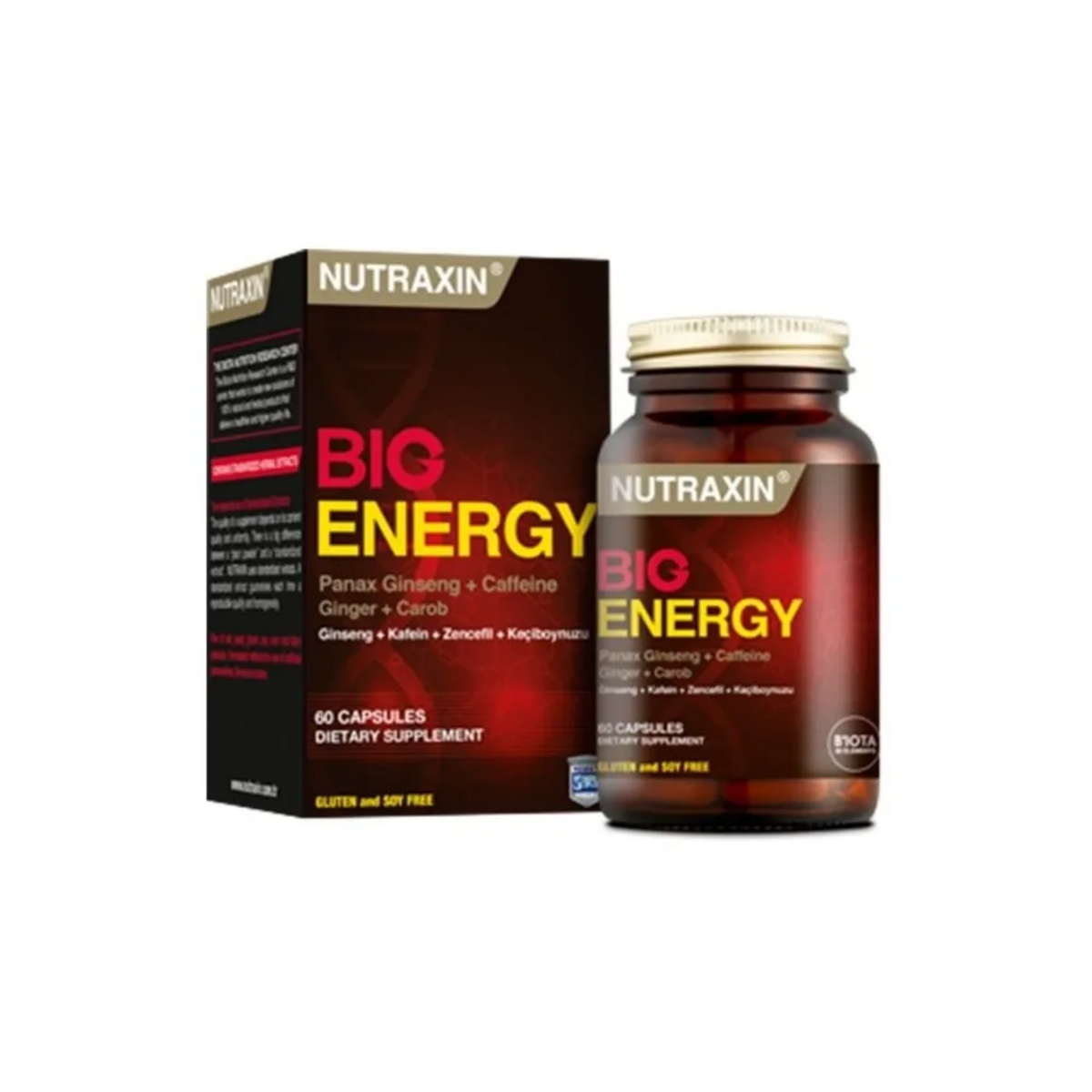 NUTRAXIN BIG ENERGY KAPSUL 60 kapsül