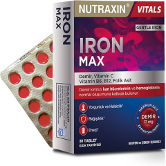 NUTRAXIN IRON MAX TABLET 17 mg 30 tablet