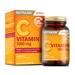 NUTRAXIN C VITAMINI ICEREN TAKVIYE EDICI GIDA 30 tablet