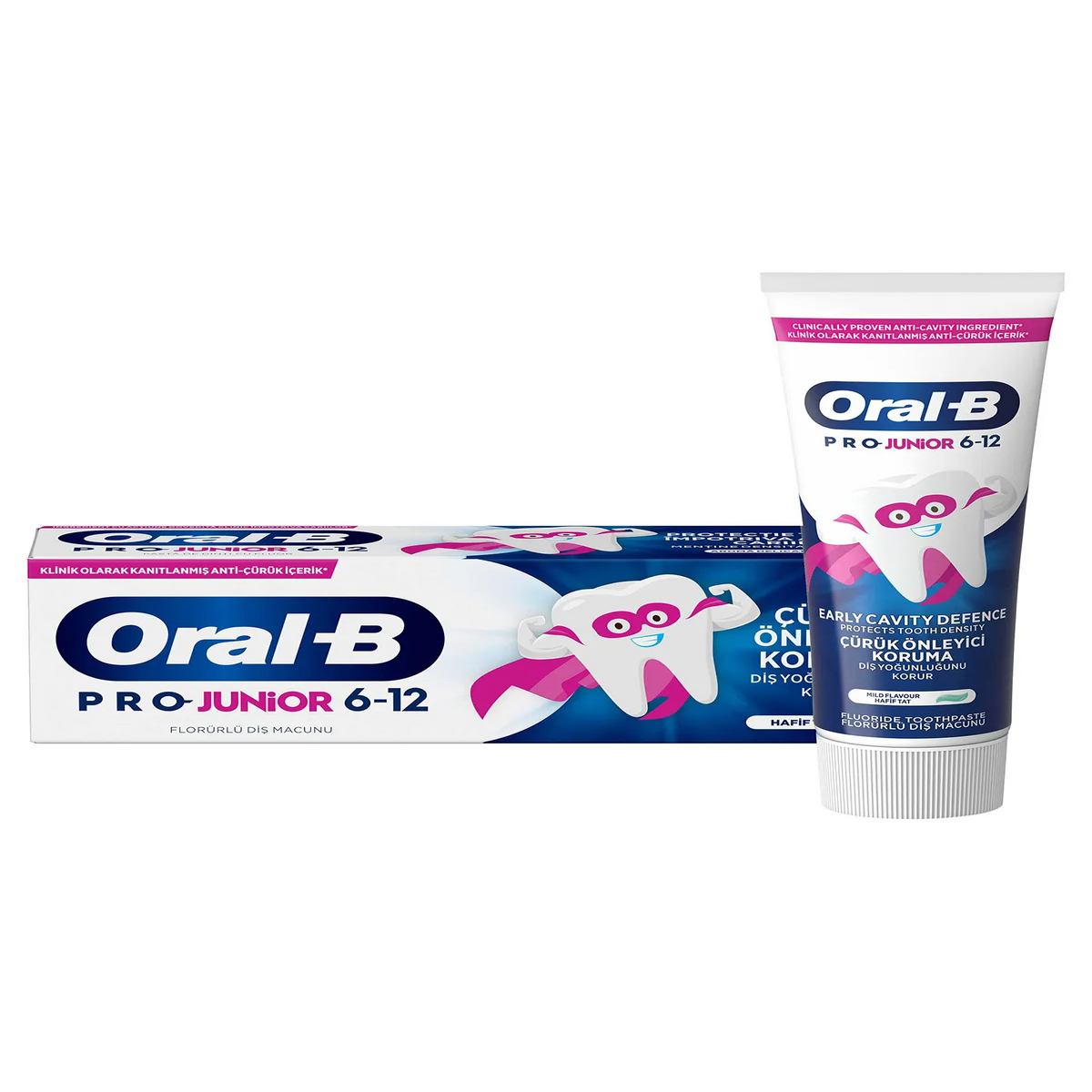 Oral-B Pro Junior 6-12 Çürük Önleyici Koruma Diş Macunu 75 ml