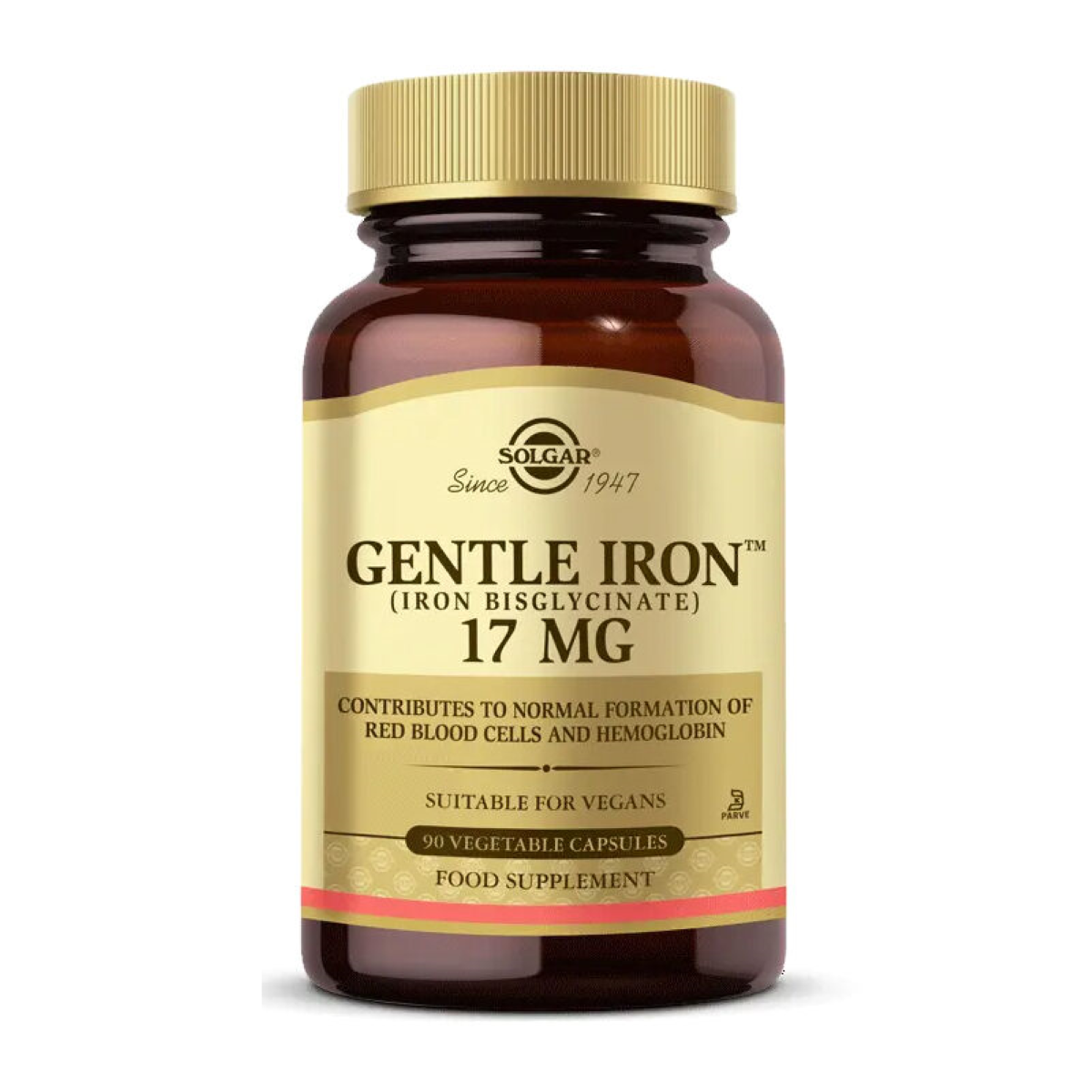 SOLGAR GENTLE IRON KAPSUL 17 mg 90 kapsül