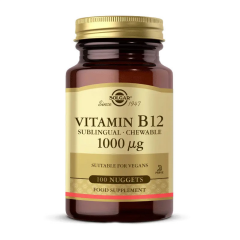 SOLGAR VITAMIN B12 TABLET 1000 mcg 100 tablet