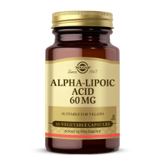 SOLGAR ALPHA LIPOIC ACID KAPSUL 60 mg 30 kapsül