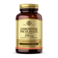 SOLGAR CHROMIUM PICOLINATE KAPSUL 200 mcg 90 kapsül