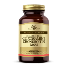 SOLGAR GLUCOSAMINE CHONDROITIN MSM TABLET 60 tablet