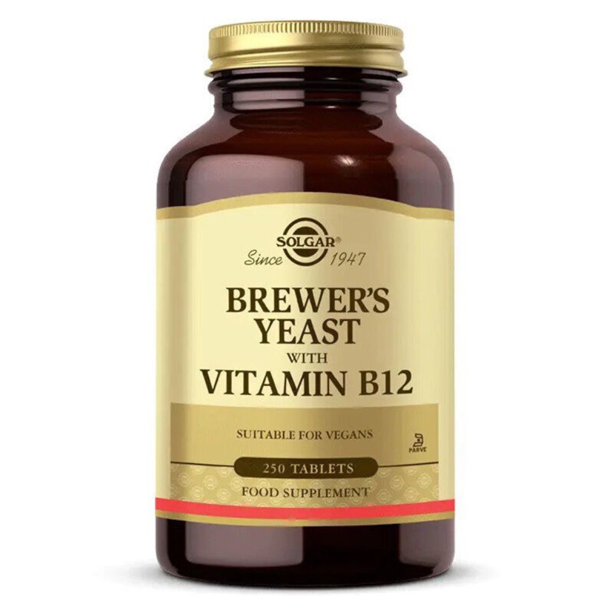 SOLGAR BREWER'S YEAST WITH VITAMIN B12 TABLET 250 tablet