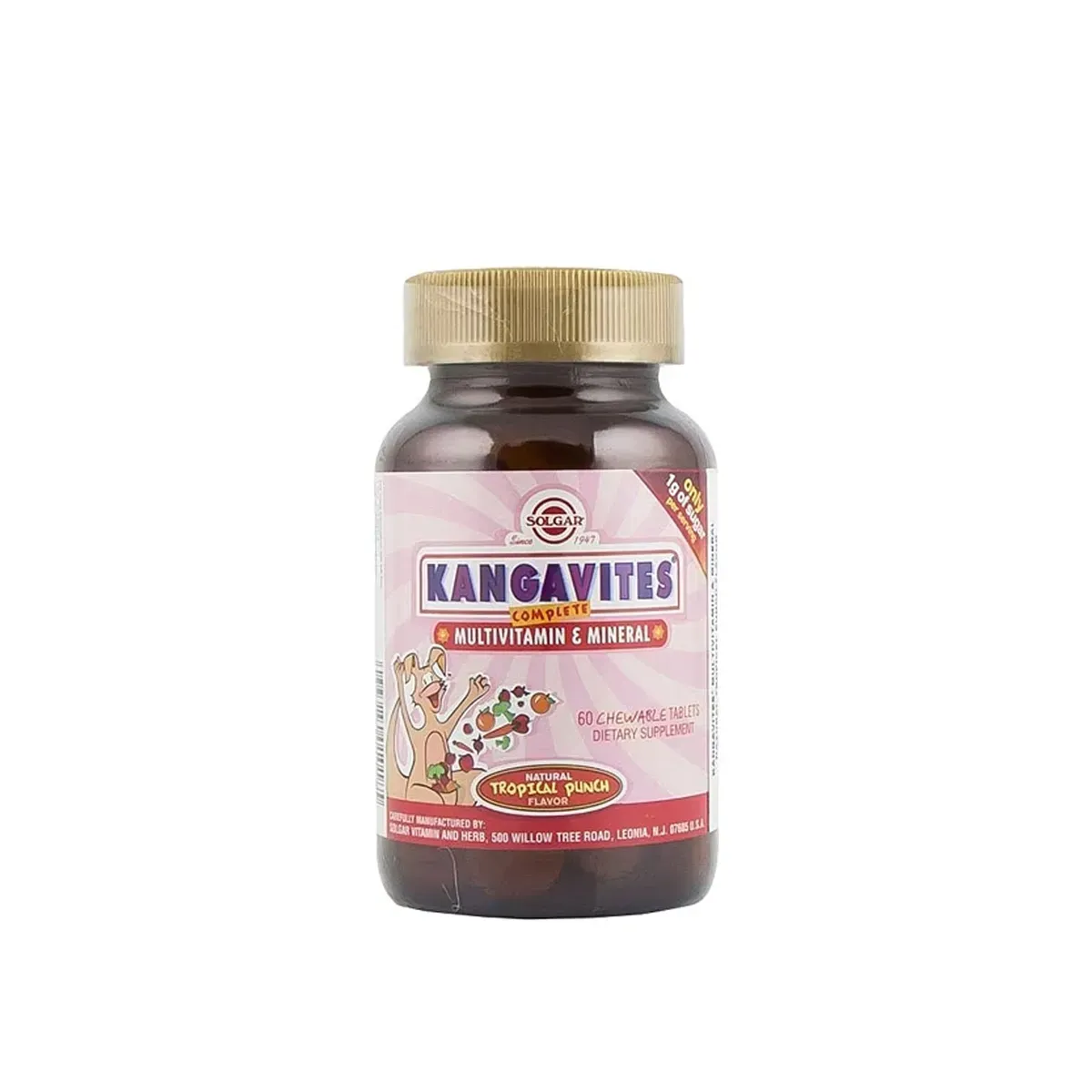 SOLGAR KANGAVITES MULTI VITAMIN MINERAL CIGNEME TABLET 60 tablet