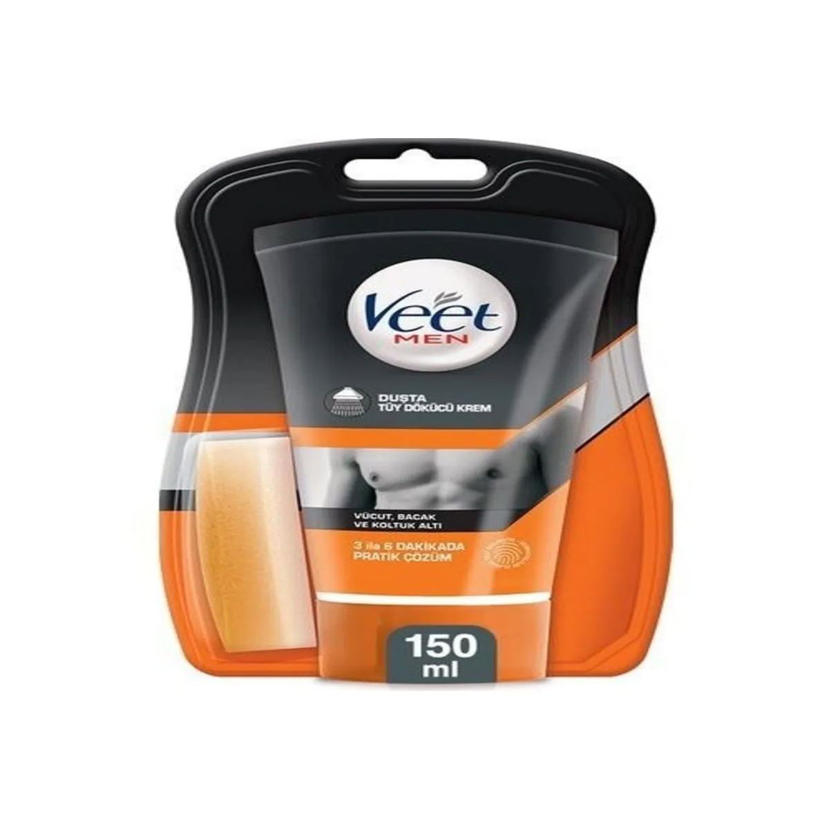 VEET MEN VUCUT, BACAK VE KOLTUK ALTI TUY DOKUCU KREM 150 ml tüp