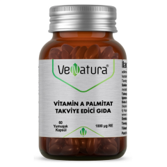 VENATURA VITAMIN A PALMITAT TAKVIYE EDICI GIDA 60 kapsül